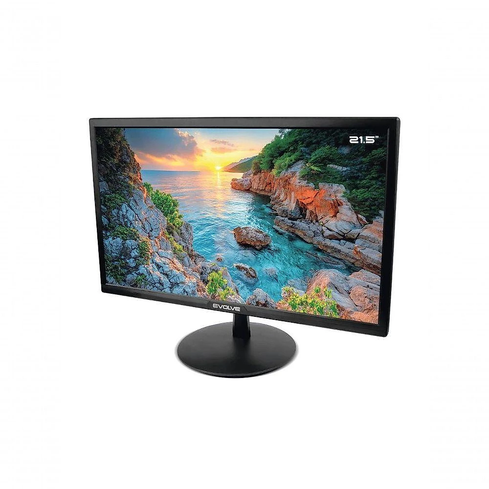 Monitor LED Evolve EV215 21,5" Full HD Widescreen 60Hz Preto Evus