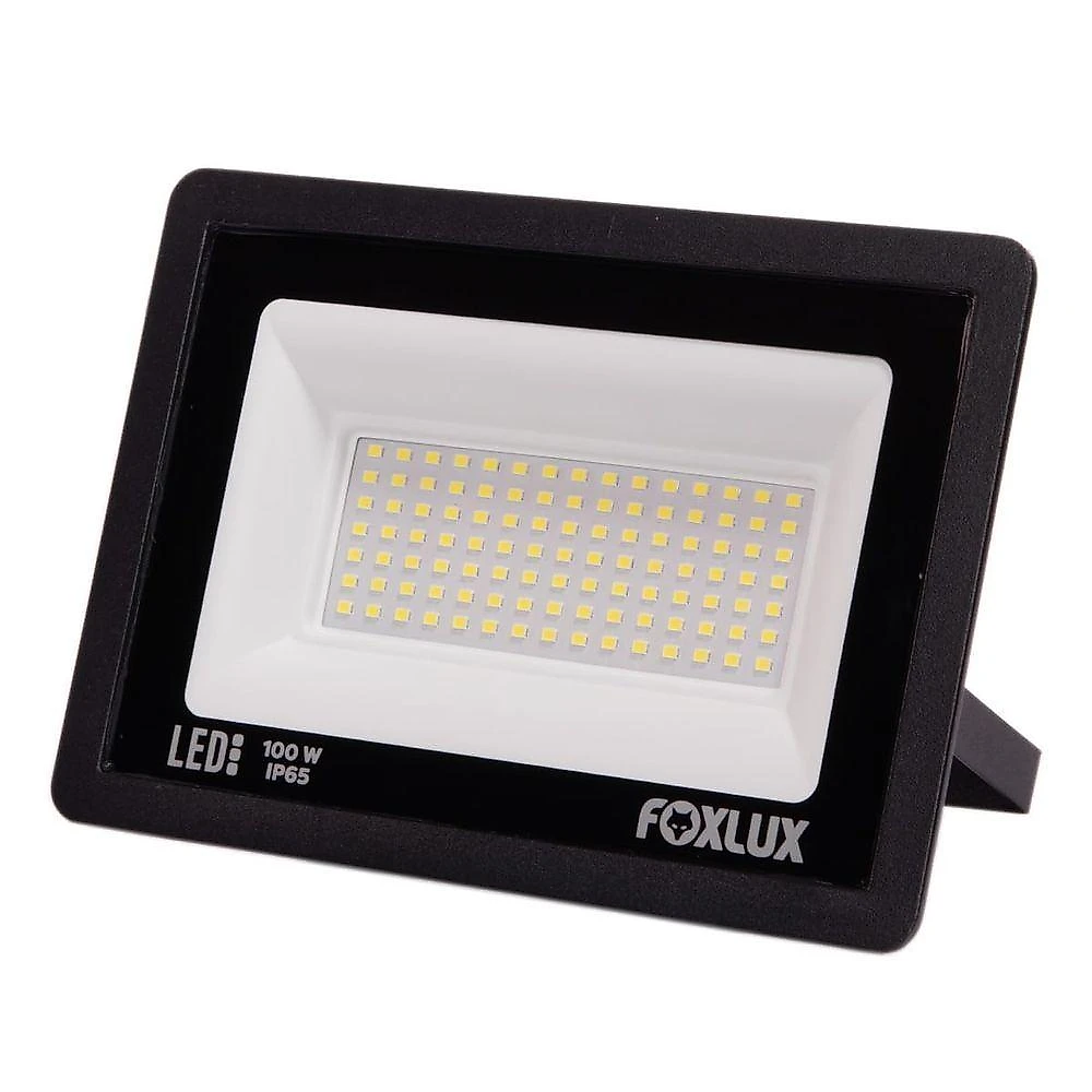Refletor LED LED38.23 100W Branco Frio IP65 Kit com 10 Foxlux