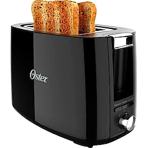 Torradeira Oster OTOR650 Black Simple Life 650W com 7 Níveis de Tostagem Preto 110V