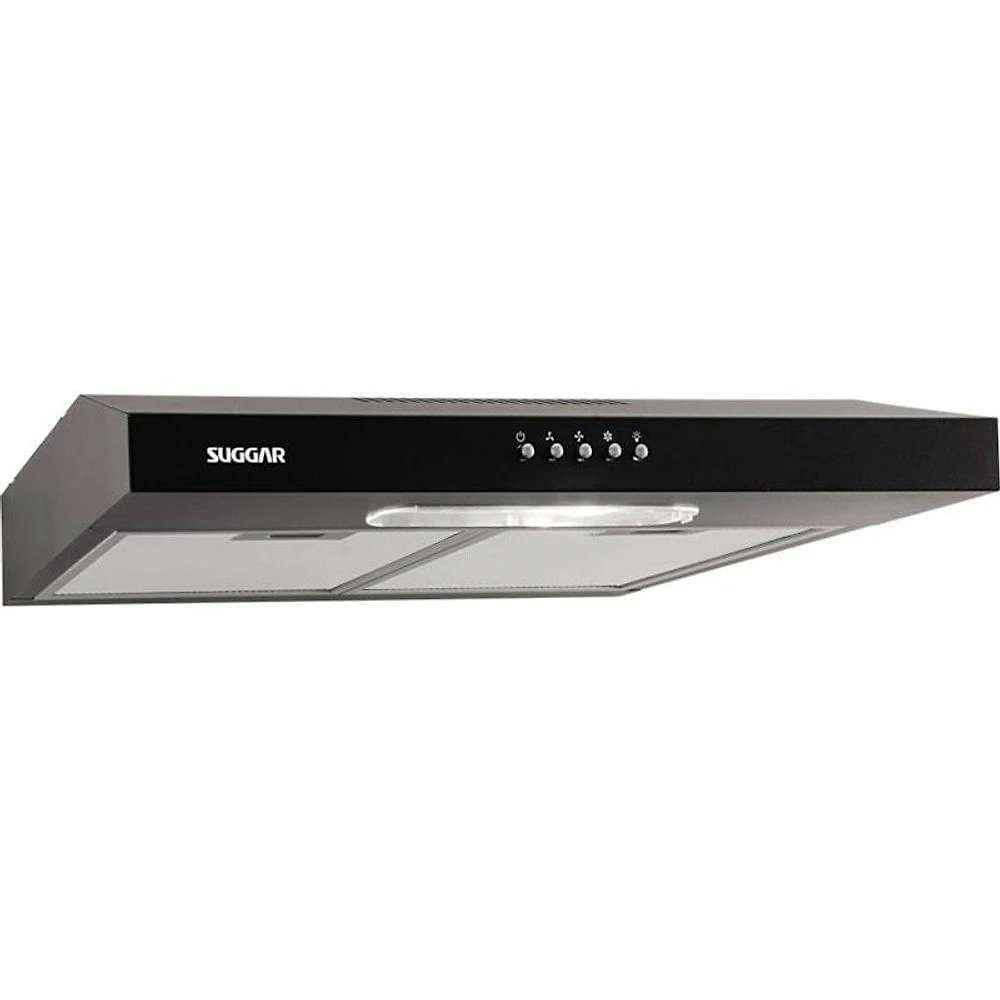 Depurador E Exaustor De Ar Slim 60 Cm Preto Suggar 220V