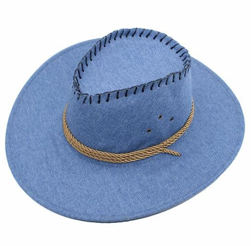 Miniatura Chapeu Cowboy Country Fazendeiro Peao Boiadeiro Cavalhada Az