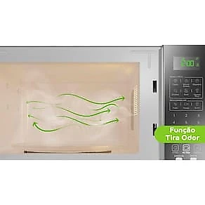 Forno de Micro-ondas Consul CMS46AR com Função Menu Fácil 32L - Prata 110V