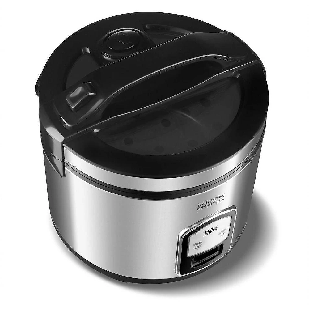 Panela de arroz elétrica philco inox 10 xícaras ph10p 110v