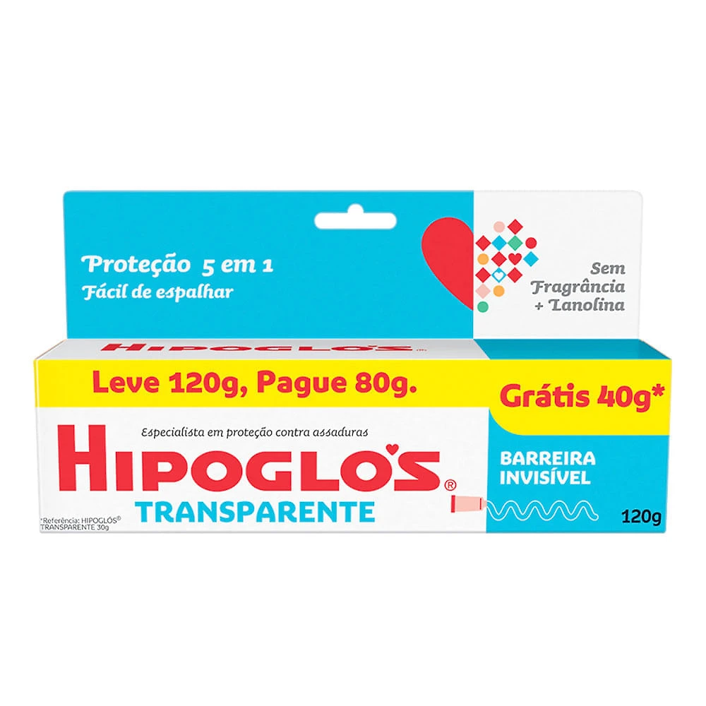 Creme para Assaduras Hipoglós Transparente