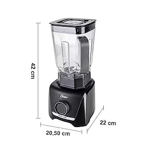 Liquidificador Oster 1400W Full Preto 3,2L - OLIQ610 110V