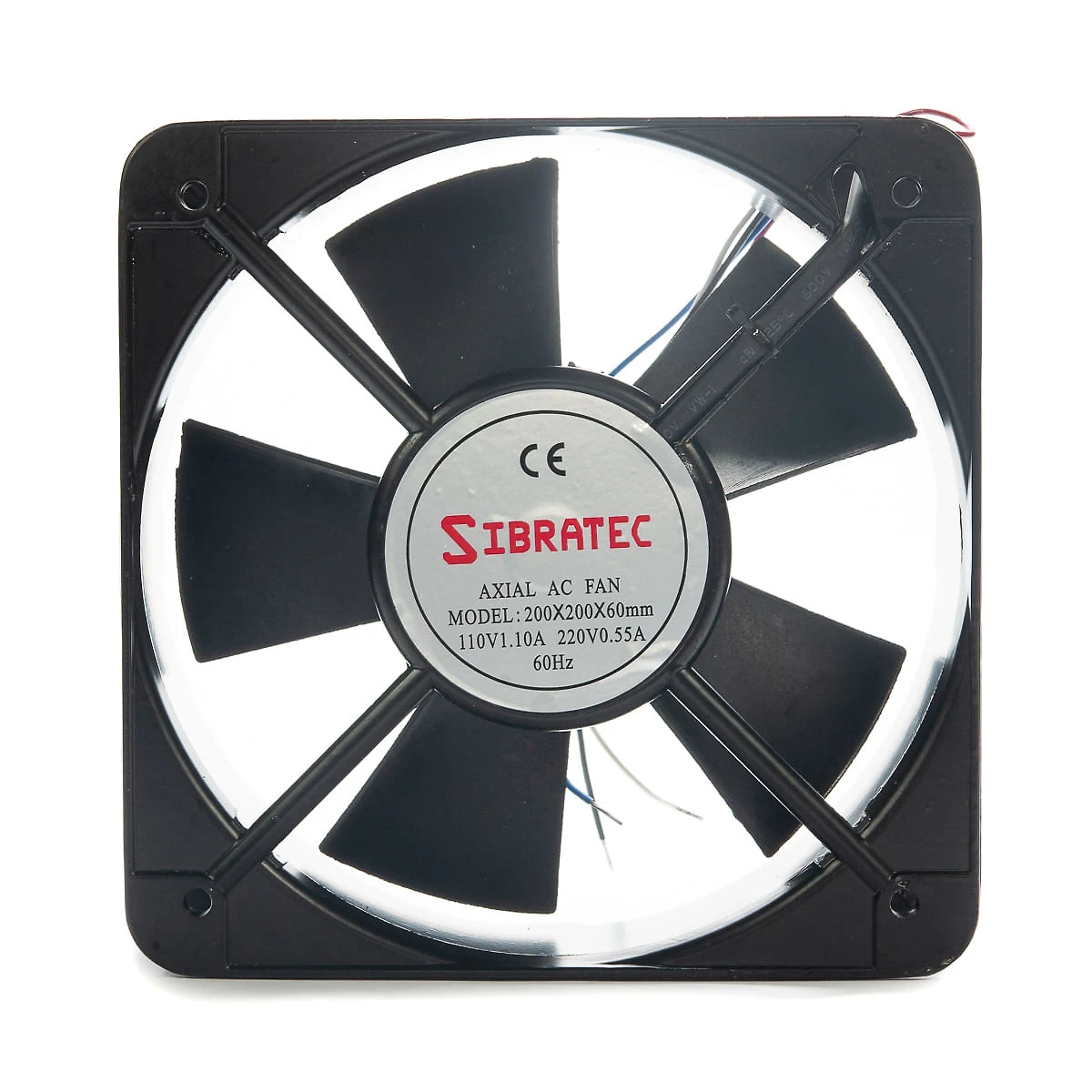 Miniatura Ventilador Cooler Painel Elétrico Sibratec Bivolt 20x20x6cm