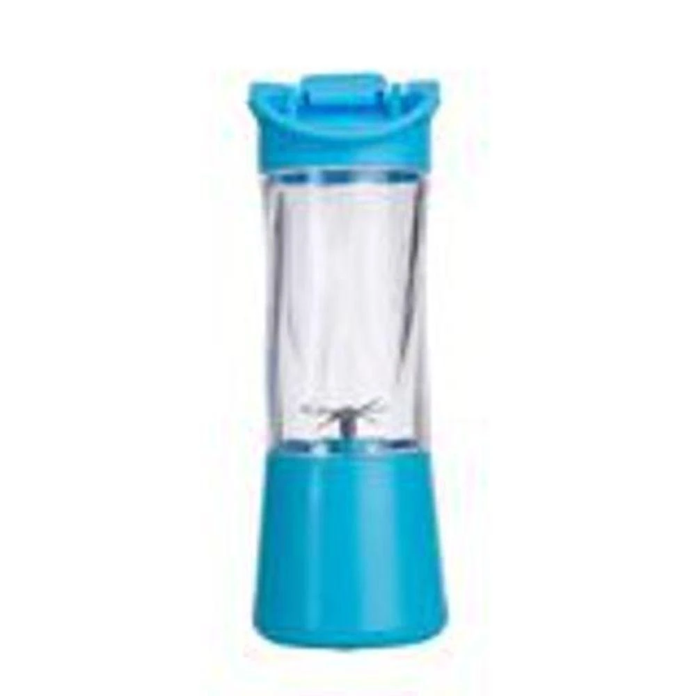 Mini Liquidificador Portátil Usb 300Ml - Azul