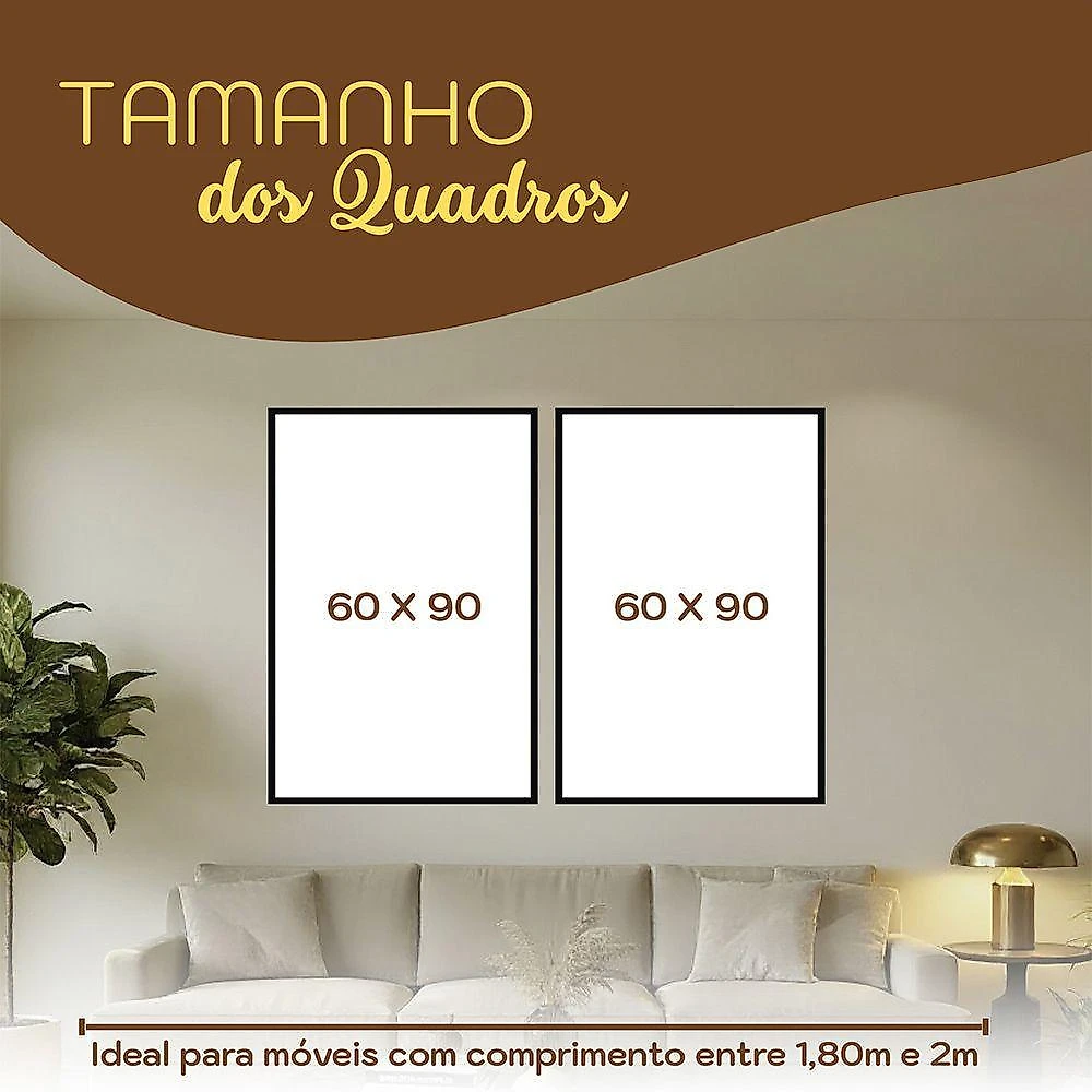 Quadro Decorativo Dente de Leão Duo 02 Retangular Vidro Acrílico Moldura Branca SHD Soleil Home