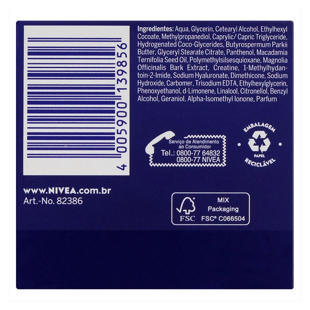 Miniatura Cellular Antissinais Nivea - Creme Facial Noturno 51g