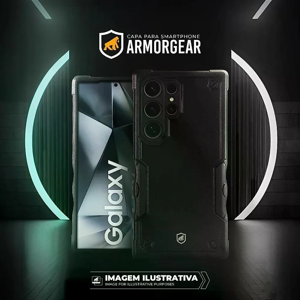 Capa para Celular Gshield Samsung Galaxy Z Flip 7 FE Proteção Contra Impactos com Bordas Elevadas