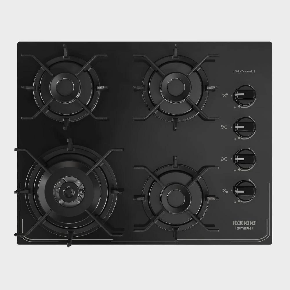 Fogão Cooktop Itatiaia Itamaster 4 Bocas Tripla Chamas