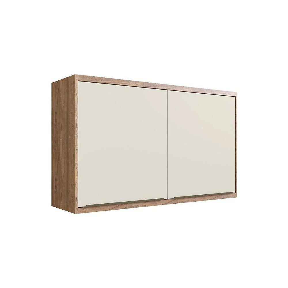 Armário Aéreo P- Cozinha Versalis Ph 3045 C- 2 Portas 120cm Freijo-cinza Argila - Herval
