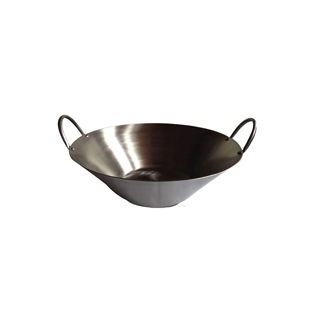 Tacho para Fritura Aço Inox Beira Alta 36cm Chapa 2mm Cozinha Inox Jamar