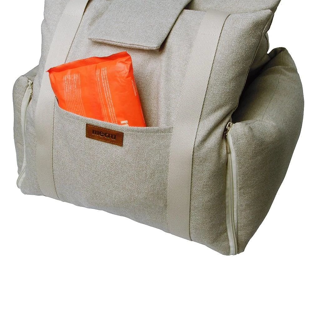 Bolsa de Transporte Maxi Conforto Meau Bege - Tam. P