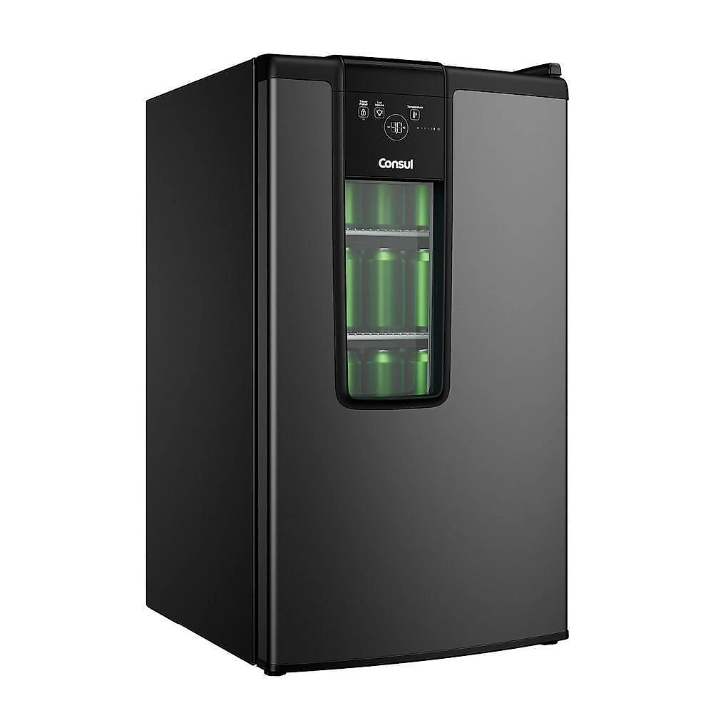 Cervejeira CZD12MT 83L Titanium 75 Latas Frost Free LED Consul 220V