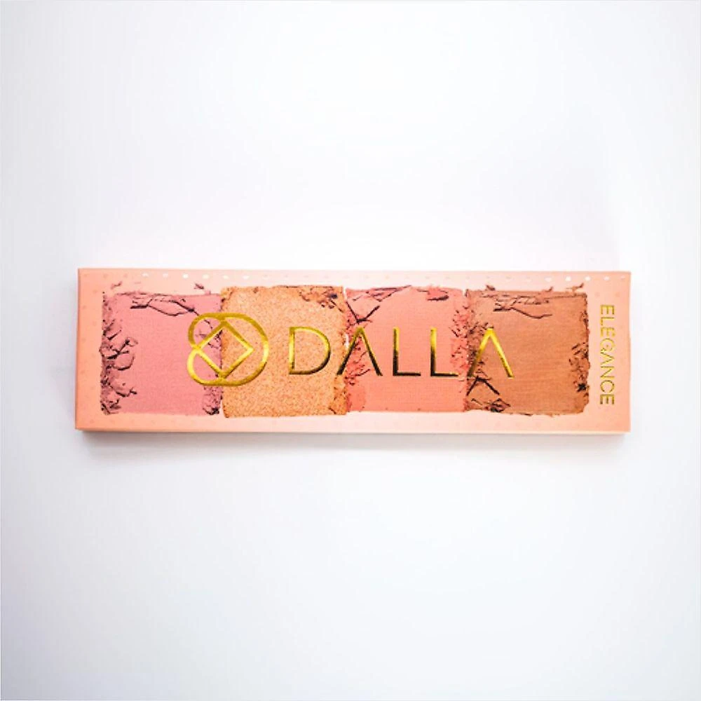 Dalla Paleta De Blush Contorno E Iluminador Elegance 14g