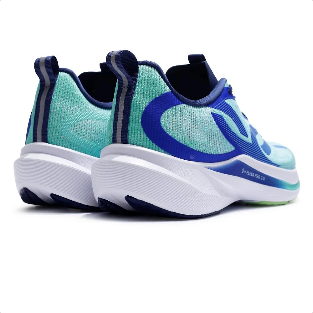 Miniatura Tênis Olympikus Corre Vento 3 Unissex Azul / Verde - 35