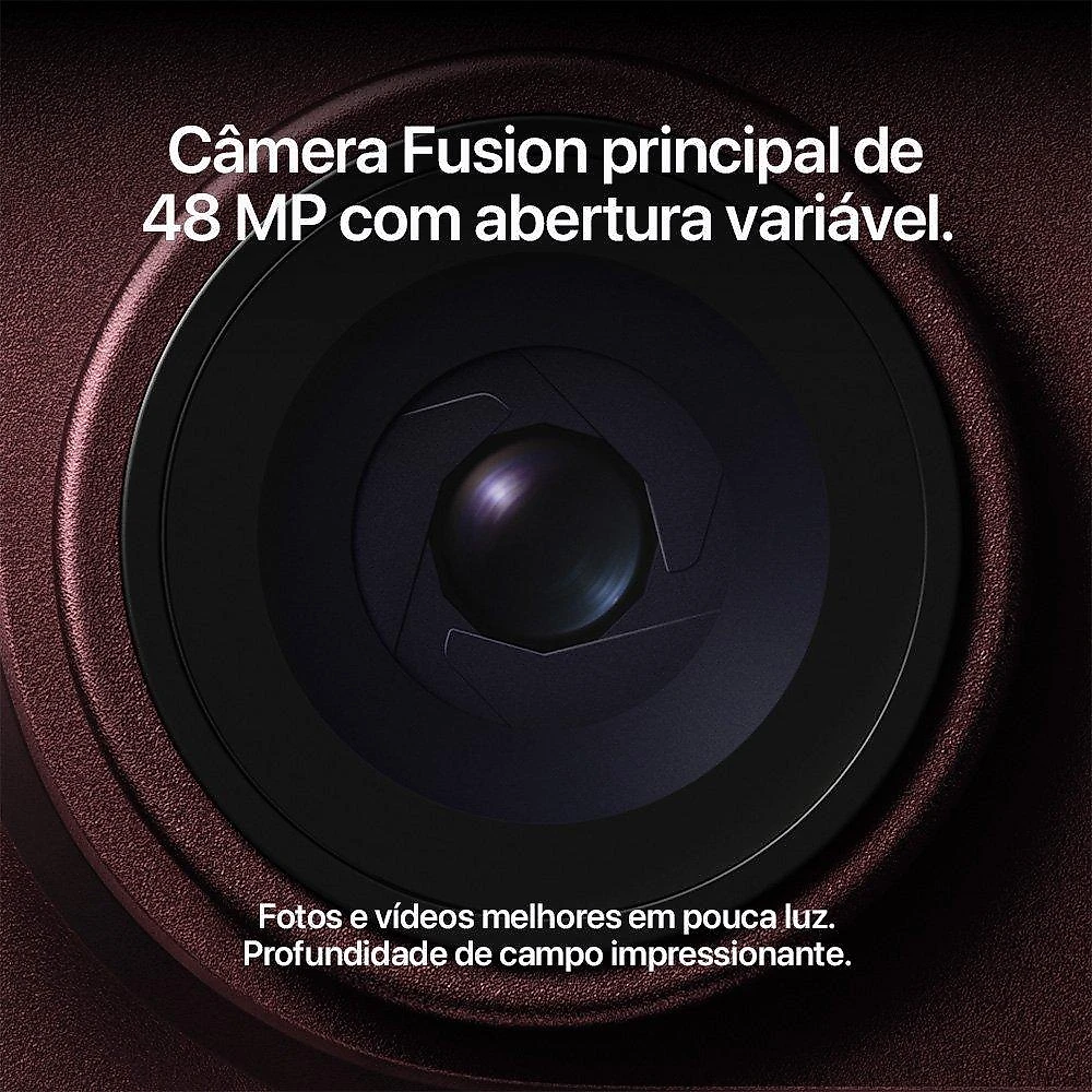 iPhone 18 Pro Apple 256GB, Câmera Tripla Fusion de 48MP, Chip A20 Pro, Tela 6.3" Super Retina XDR, Preto