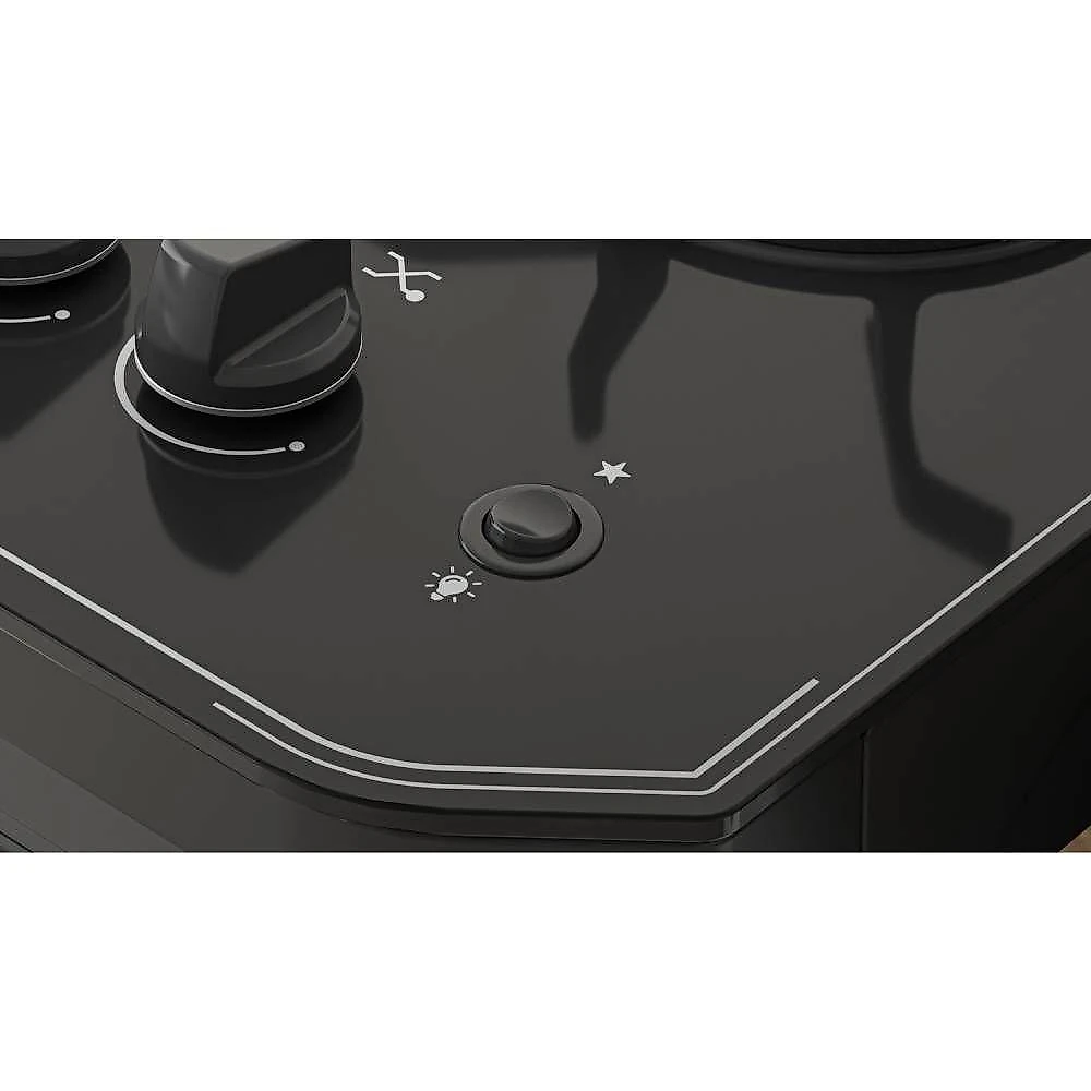 Fogao itatiaia itamaster 5 bocas preto tripla chama mesa de vidro bivolt (3700000331)
