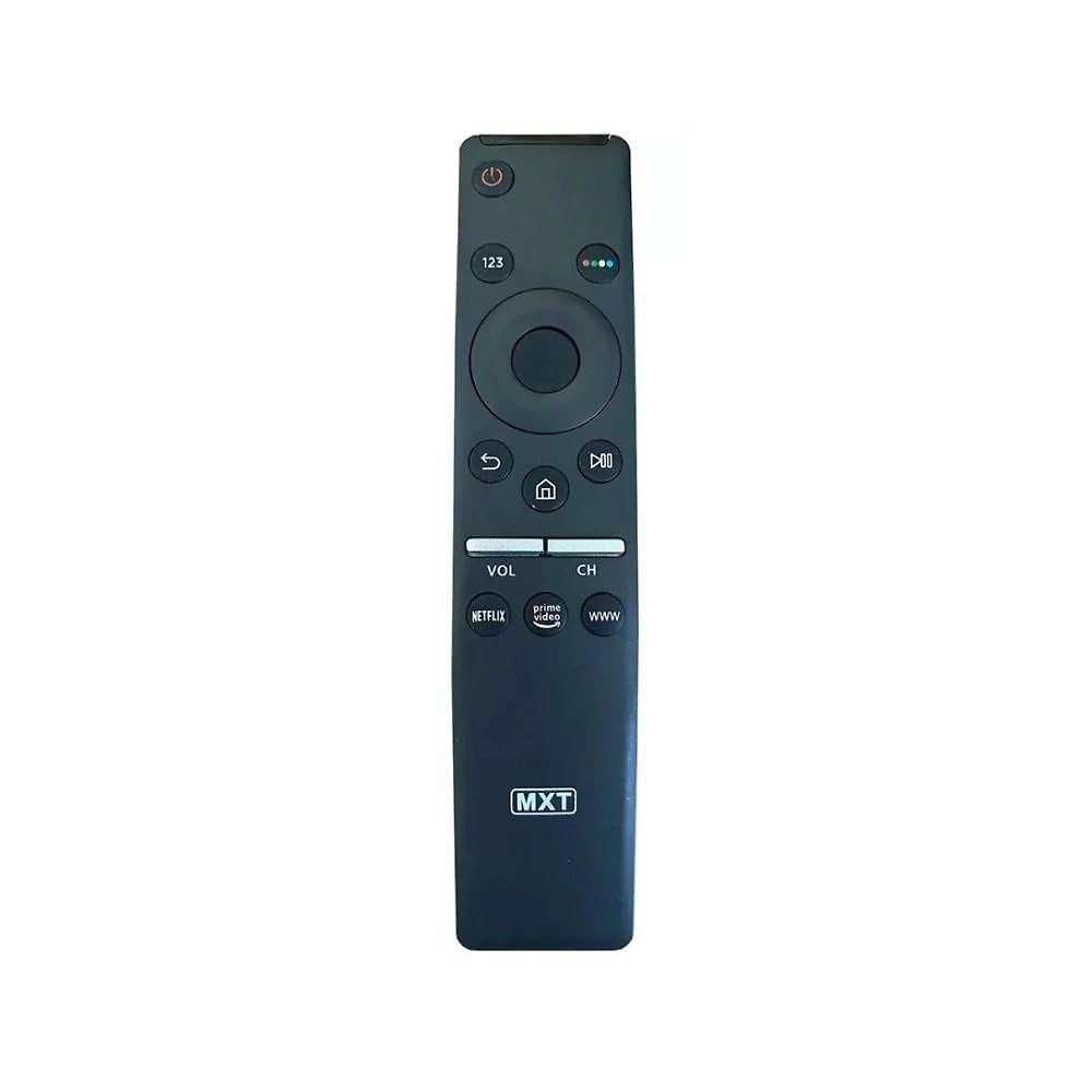 Controle Remoto Grupo MXT 01374 Samsung 4K Netflix Alcance 10 Metros Bivolt Preto