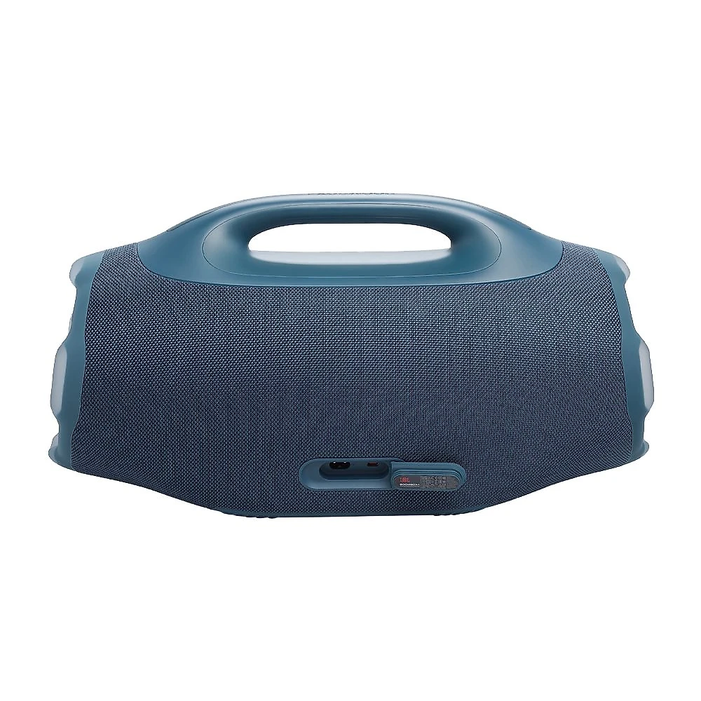 Caixa de Som Bluetooth JBL Boombox 4 Azul, Bateria de Até 34H à Prova d’Água e Resistente a Poeira IP68 e 200W Bivolt