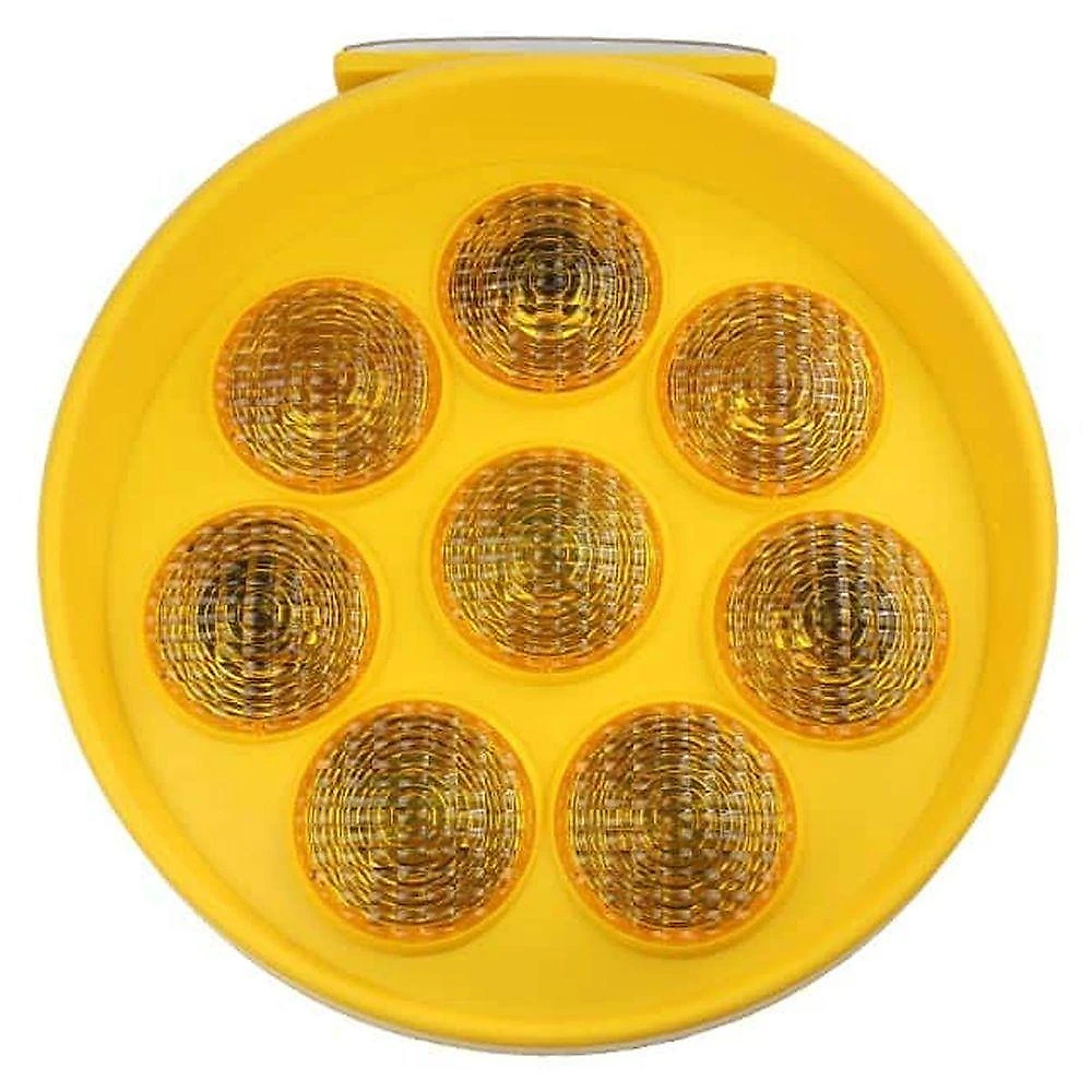 Sinalizador Solar Viário LED SU-CONE6 5 Modos Fotocélula Amarelo Leva Pra Casa