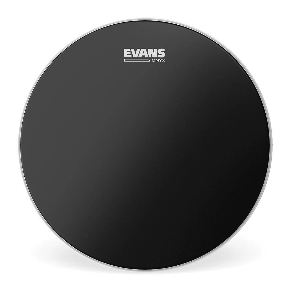 Pele Batedeira para Caixa e Surdo 14'' B14ONX2 Onyx Preta Evans