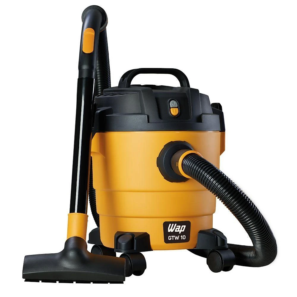 Aspirador de pó e Água wap gtw 10 1400w 10 litros amarelo/preto 220v fw005706