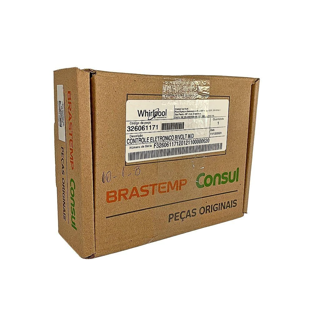Controle Eletrônico Brastemp 326061171 Original