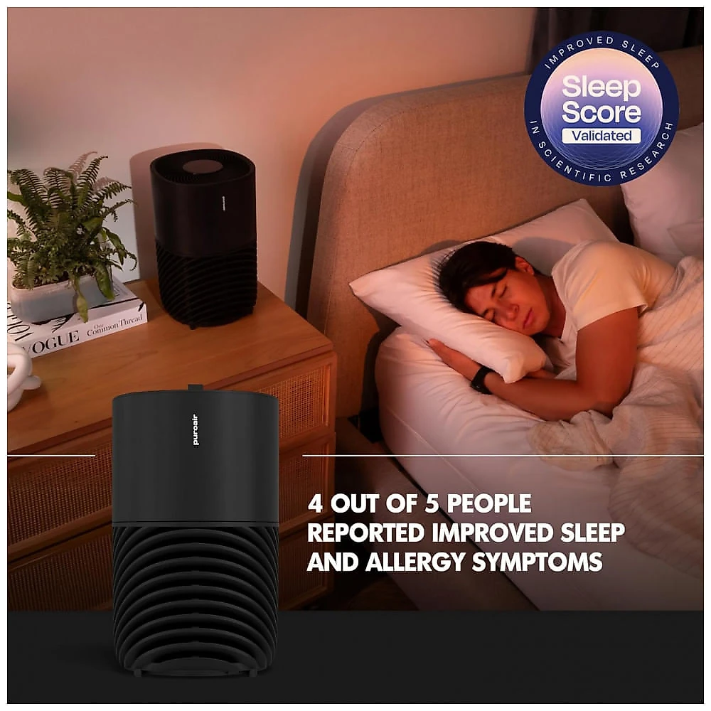 PuroAir 130i Purificador de Ar HEPA para Casa e Pets - Cobre Até 56m² - Filtra 99,9% de Poluentes - 2 Unidades