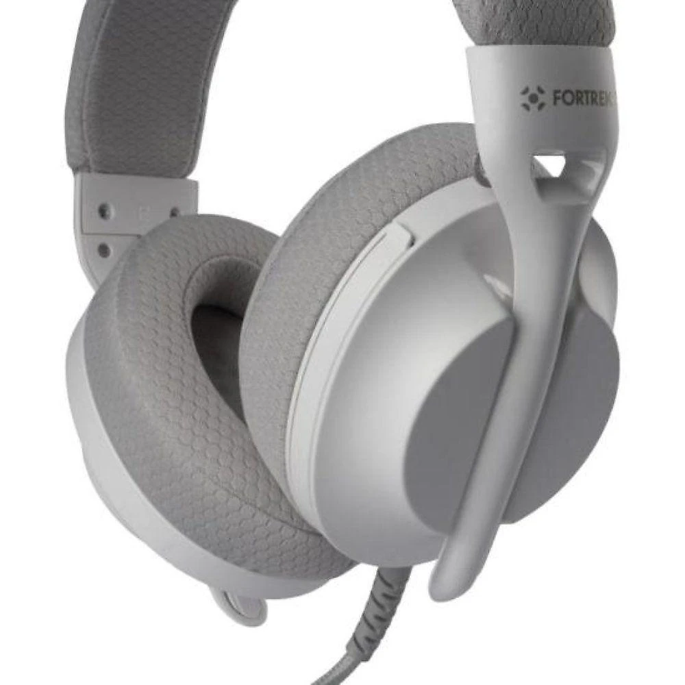 Headset 7.1 Fortrek Wise USB com Microfone Retrátil Branco