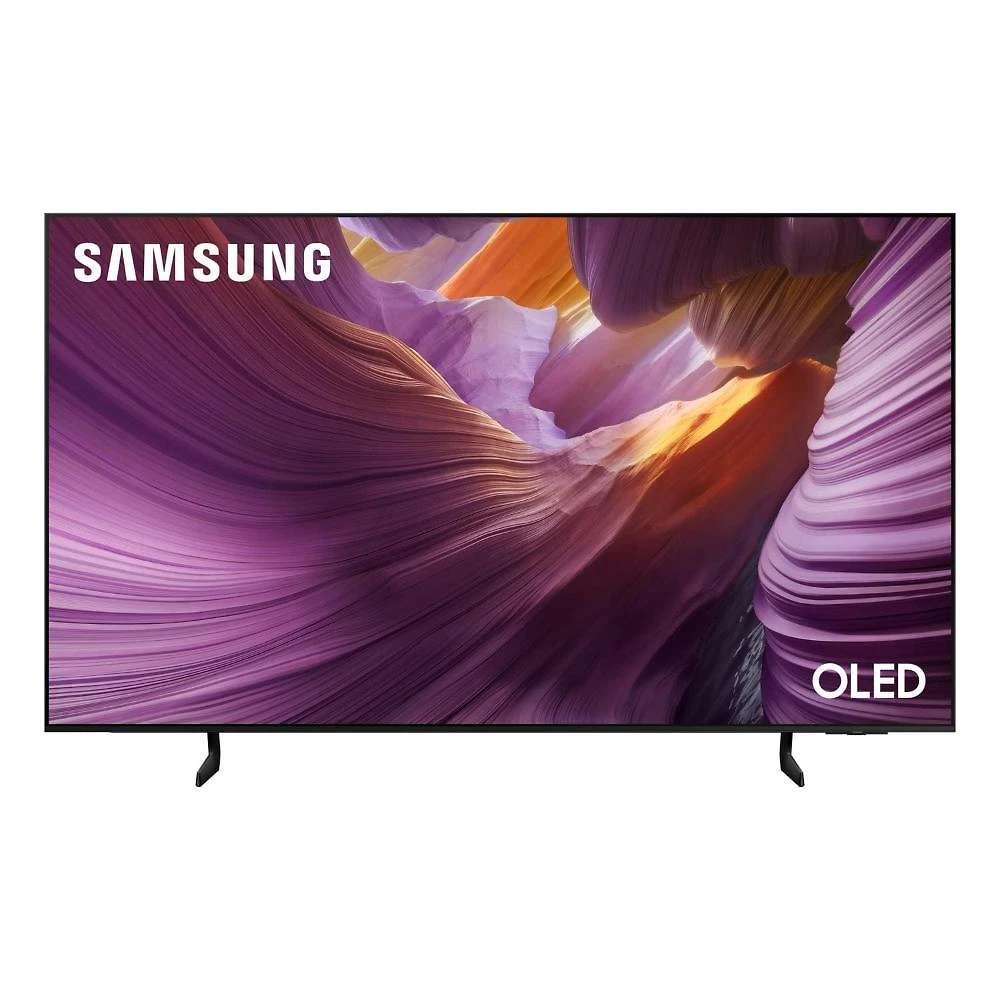 Smart tv 55” 4k samsung oled qn55s85fagxzd vision ai 120hz dolby atmos processador nq4 ai gen2 preto grafite