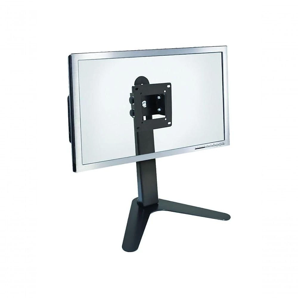 Suporte Mesa Multivisao Ajusta Altura + Inclinacao Para Monitor 10 A 24 Polegadas Preto