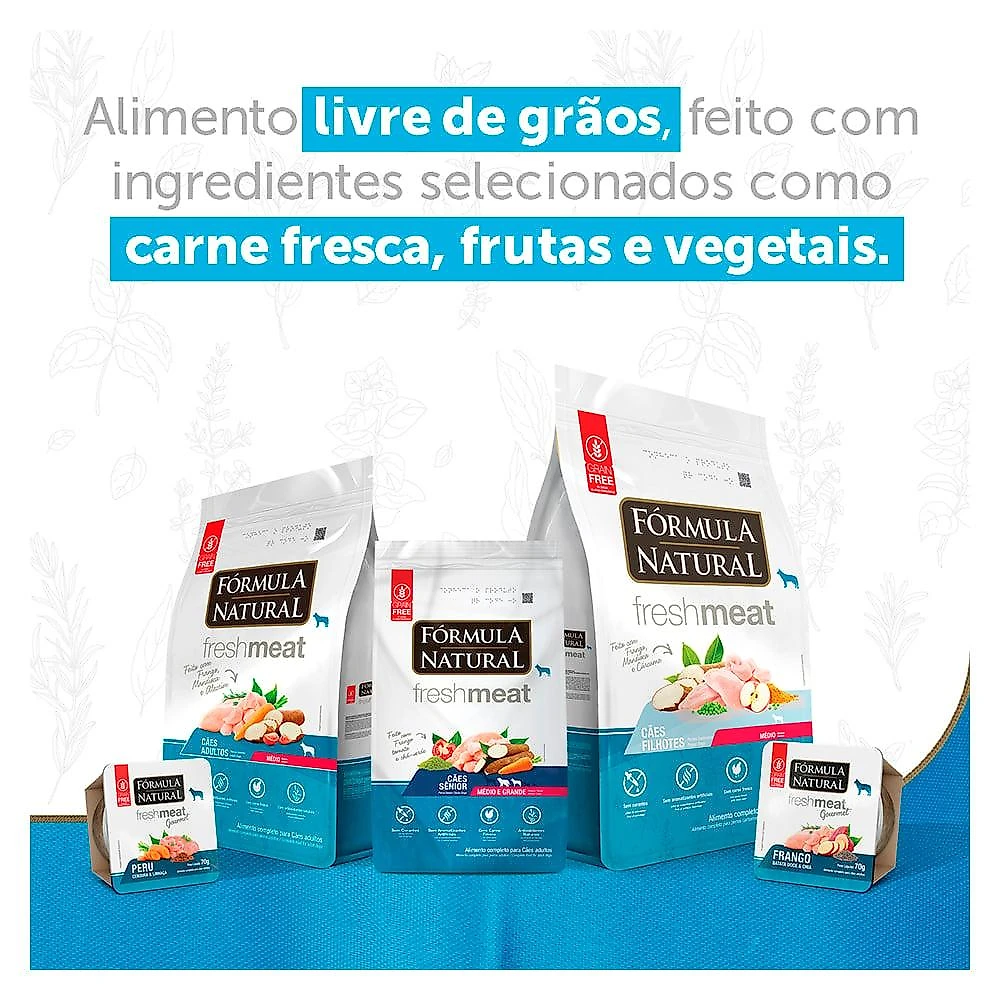 Ração Seca Fórmula Natural Fresh Meat Cães Filhotes Raças Grandes e Gigantes - 2,5 Kg