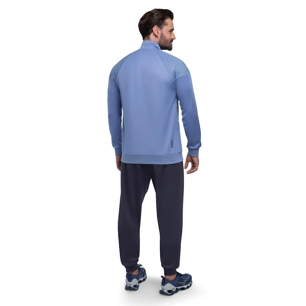 Miniatura Conjunto de Agasalho de Treino Masculino Soul Fit Azul - G