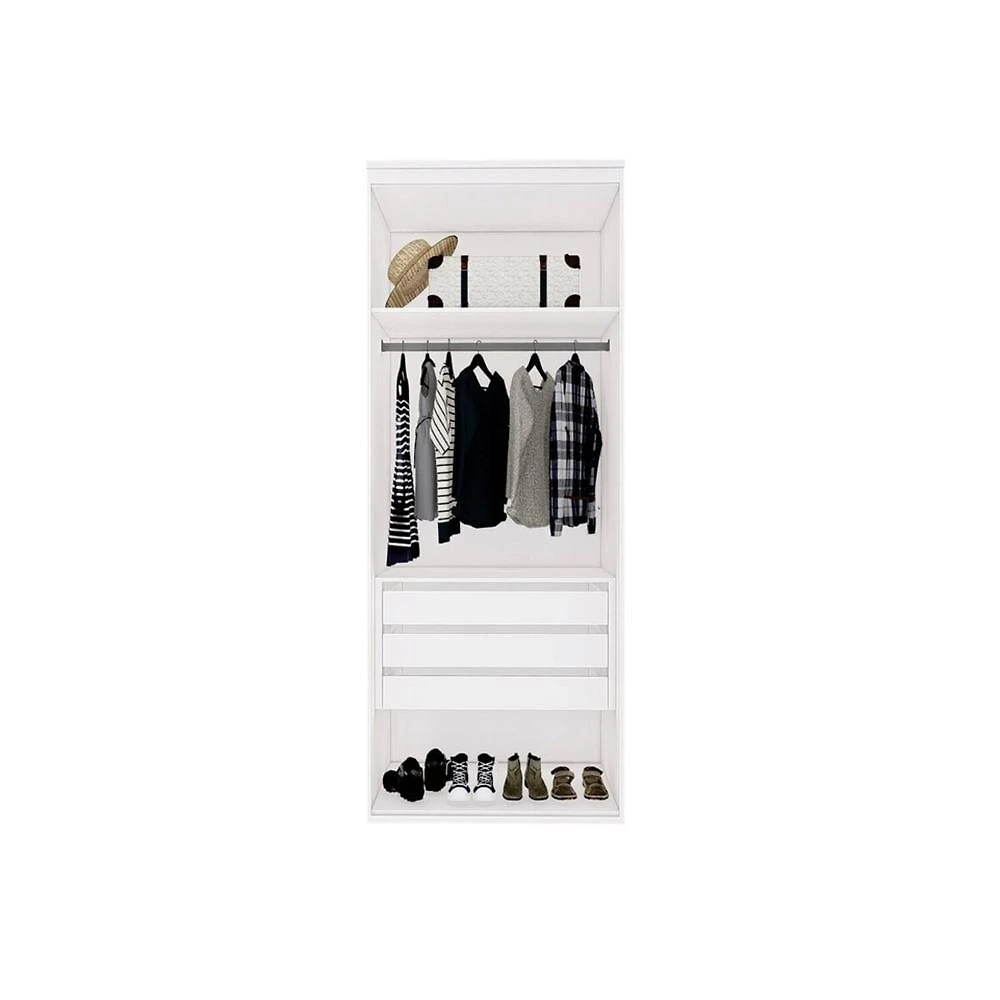 Módulo para Closet sem Porta com Gaveta 100% MDF