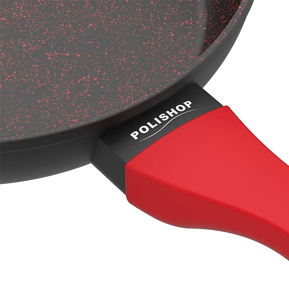 Panela Sauté Grand 24cm Ichef Home Vermelha Polishop Shark Series | Vermelho