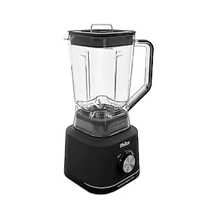 Liquidificador Philco PLQ14A 1300W 12 Velocidades 2,7L Preto 110V
