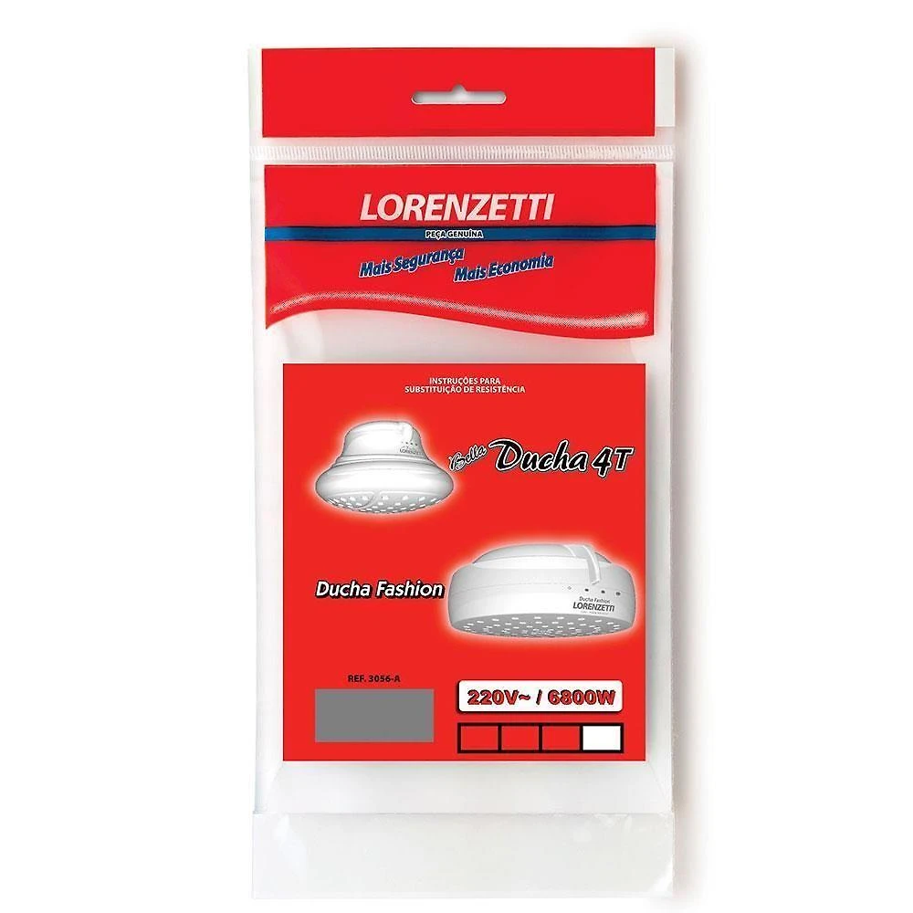 Resistência Lorenzetti Bella Ducha Fashion 3056-A 6800W 220V
