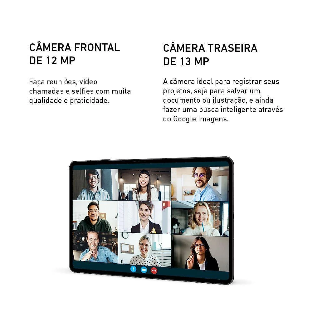 Tablet Vaio TL12 256GB 8GB RAM 5G Teclado Magnético E Caneta Tela Amoled 12.6” 2.5K Preto