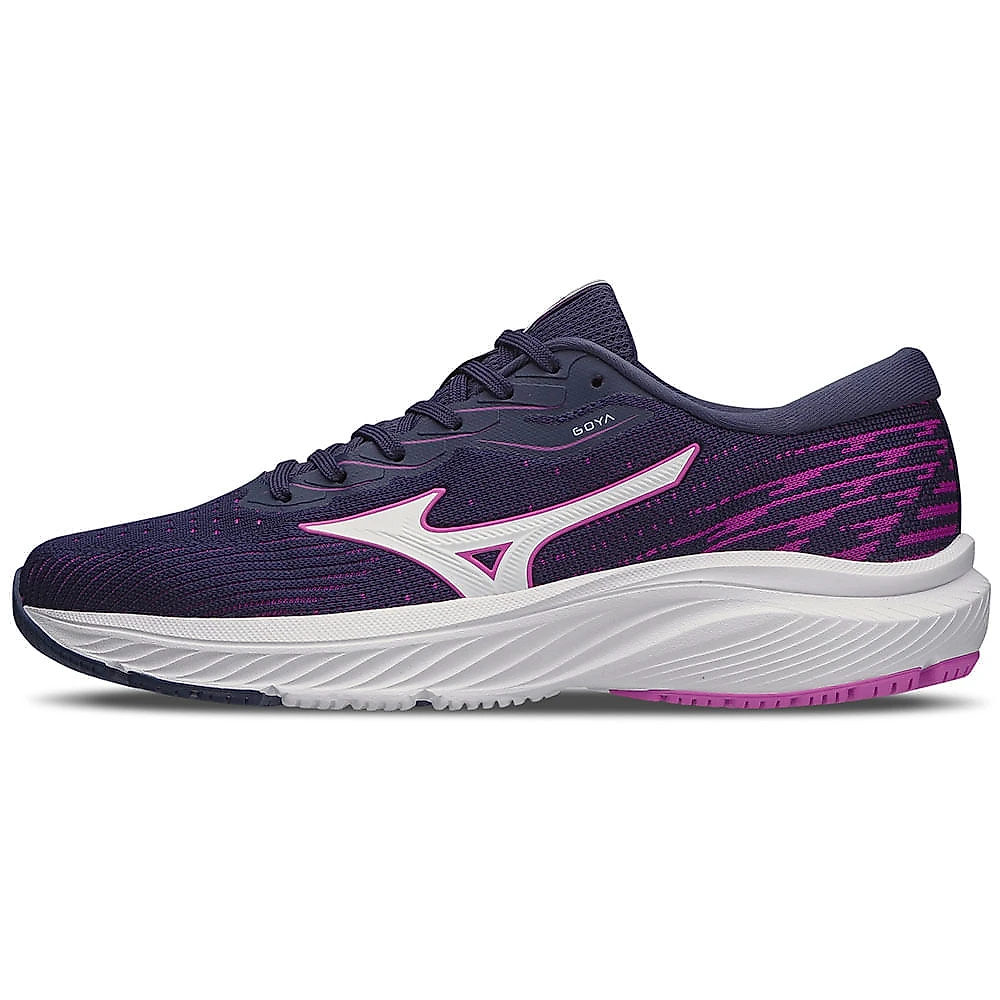 Miniatura Tênis de Corrida Feminino Mizuno Goya Roxo - 34