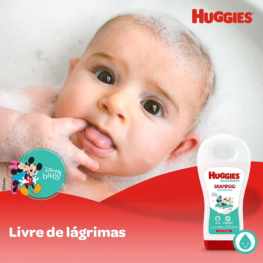 Condicionador Infantil Huggies Extra Suave 200ml