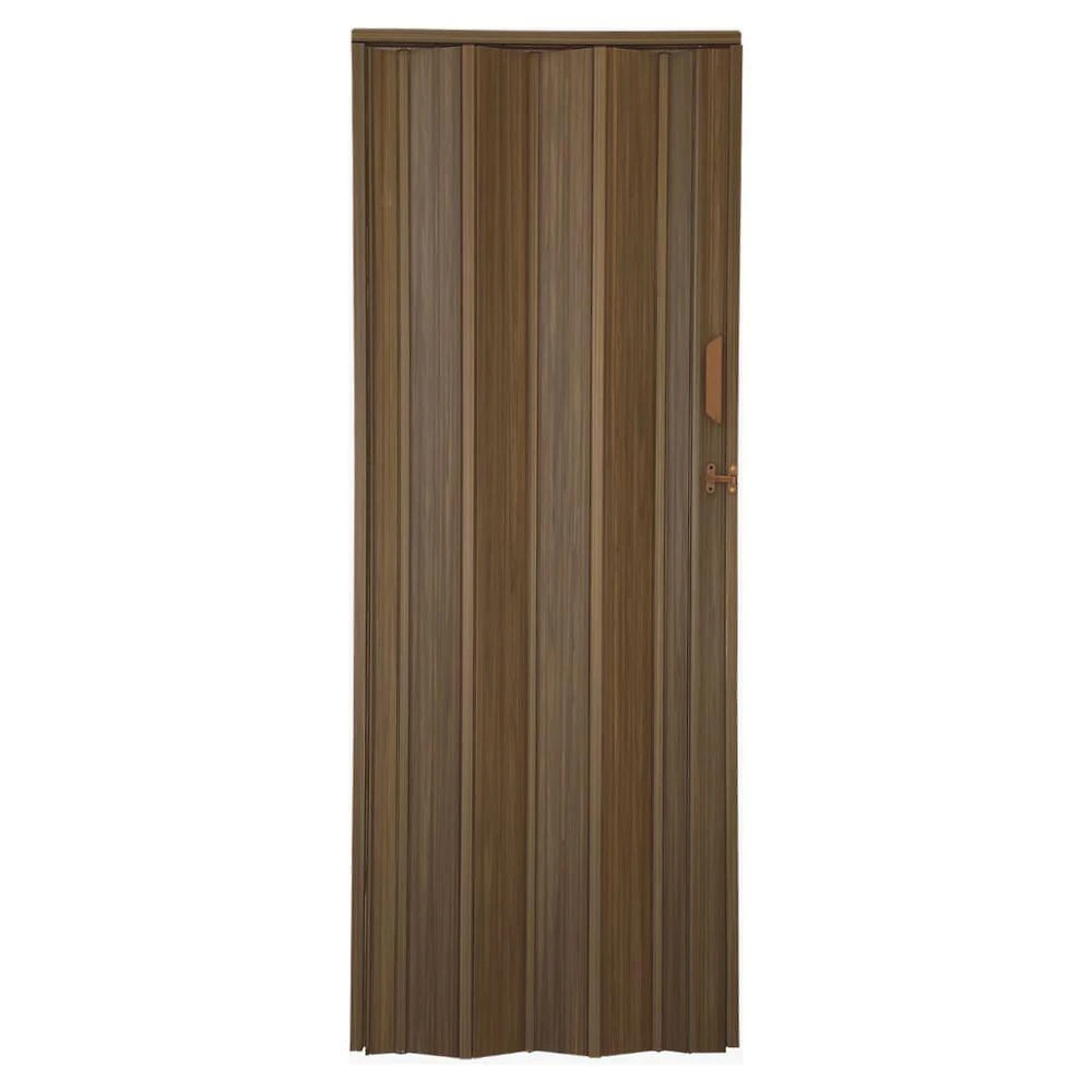 Porta Sanfonada 2537 de Pvc 210x72cm para Ambientes Compactos Imbuia Bariri PVC