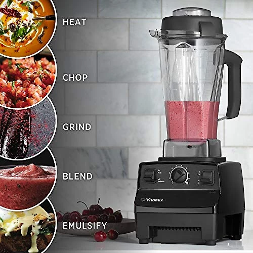 Miniatura Liquidificador Vitamix 5200 Blender Profissional 18 Litros Fácil de Limpar Lâminas de Aço