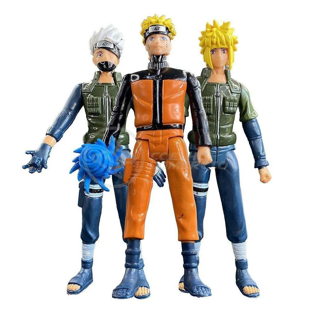 Kit Brinqued 4 Boneco Naruto Shippunden Action Figure 31