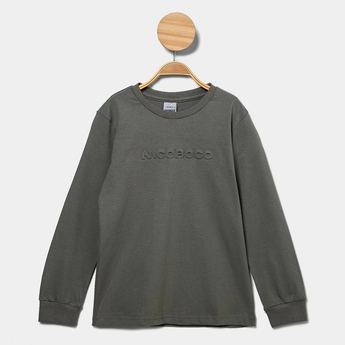 Camiseta Manga Longa Infantil Nicoboco Rhythm