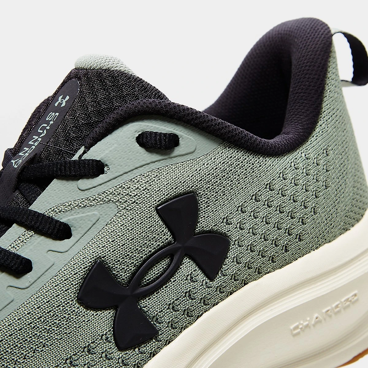 Tênis Under Armour Charged Sunny Unissex Verde+Preto - 34