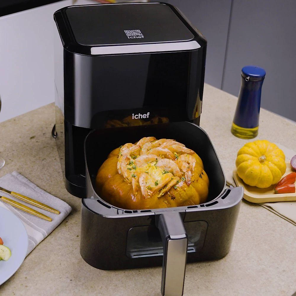 Fritadeira Elétrica Airfryer Ichef Smart Vision 6L 220V