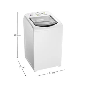 Máquina de Lavar Consul CWB10BB 10kg Dosagem Econômica Ciclo Praia Filtro Anti-Fiapo Branca 110V