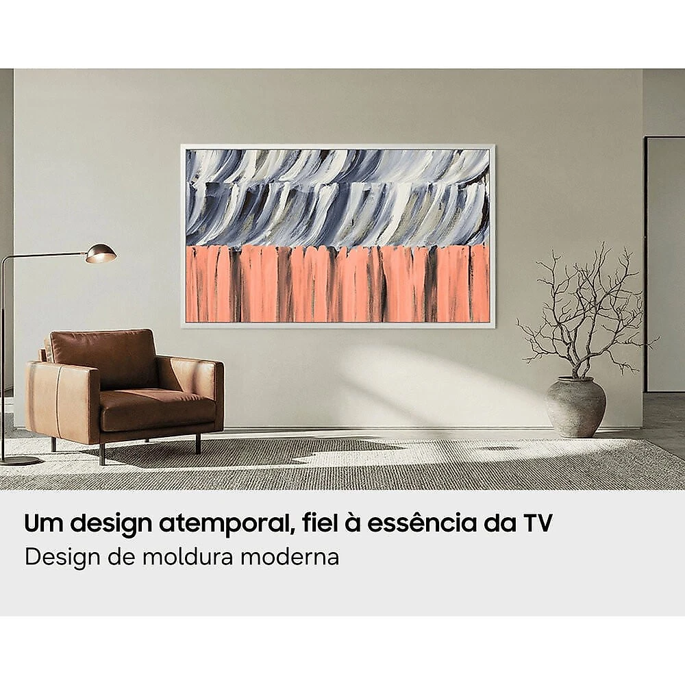 Smart TV Samsung 43 PolegadasThe Frame Vision AI 4K QN43LS03HEGXZD 049412509657 - Preto - Bivolt